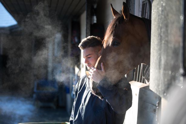 Love Island finalist Chris Hughes is training as a jockey